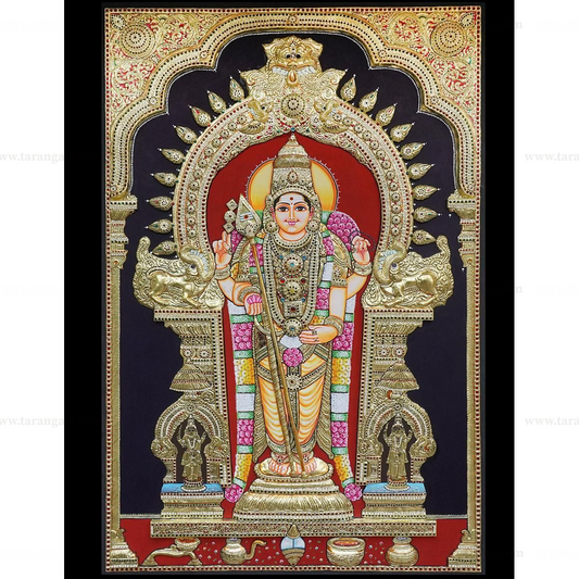 MURGAN TANJORE PAINTING