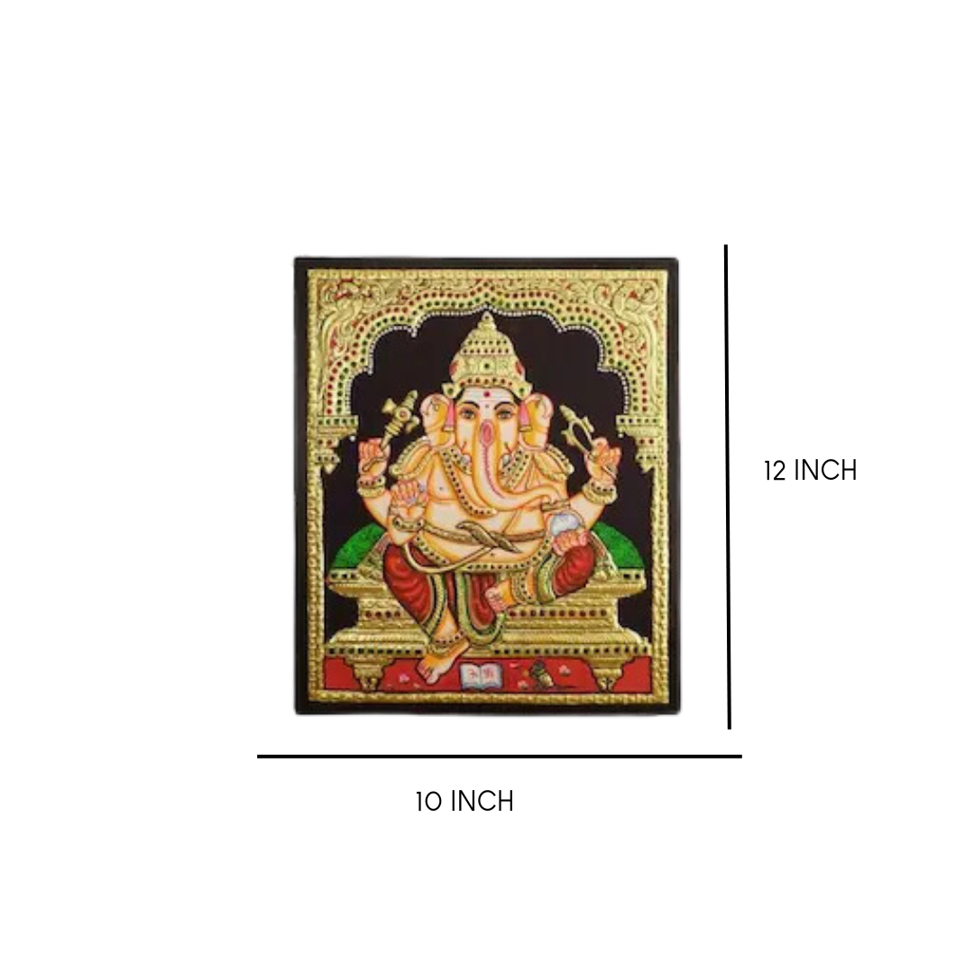 GANESHA TANJORE PAINTING