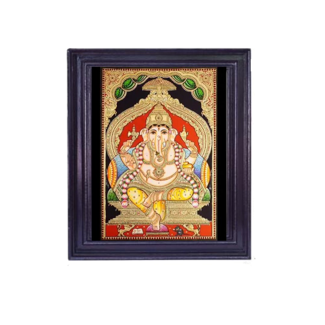 GANESHA TANJORE PAINTING