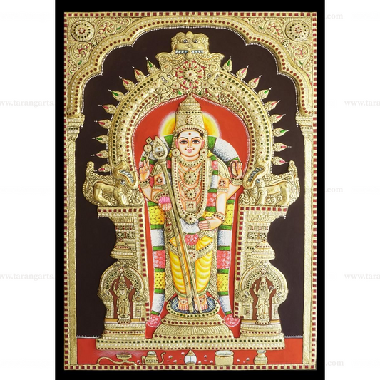 MURGAN TANJORE PAINTING