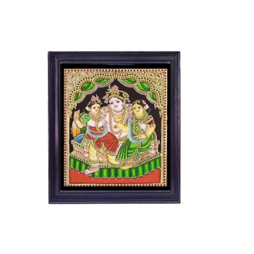 KRISHNA TANJORE PAINTING