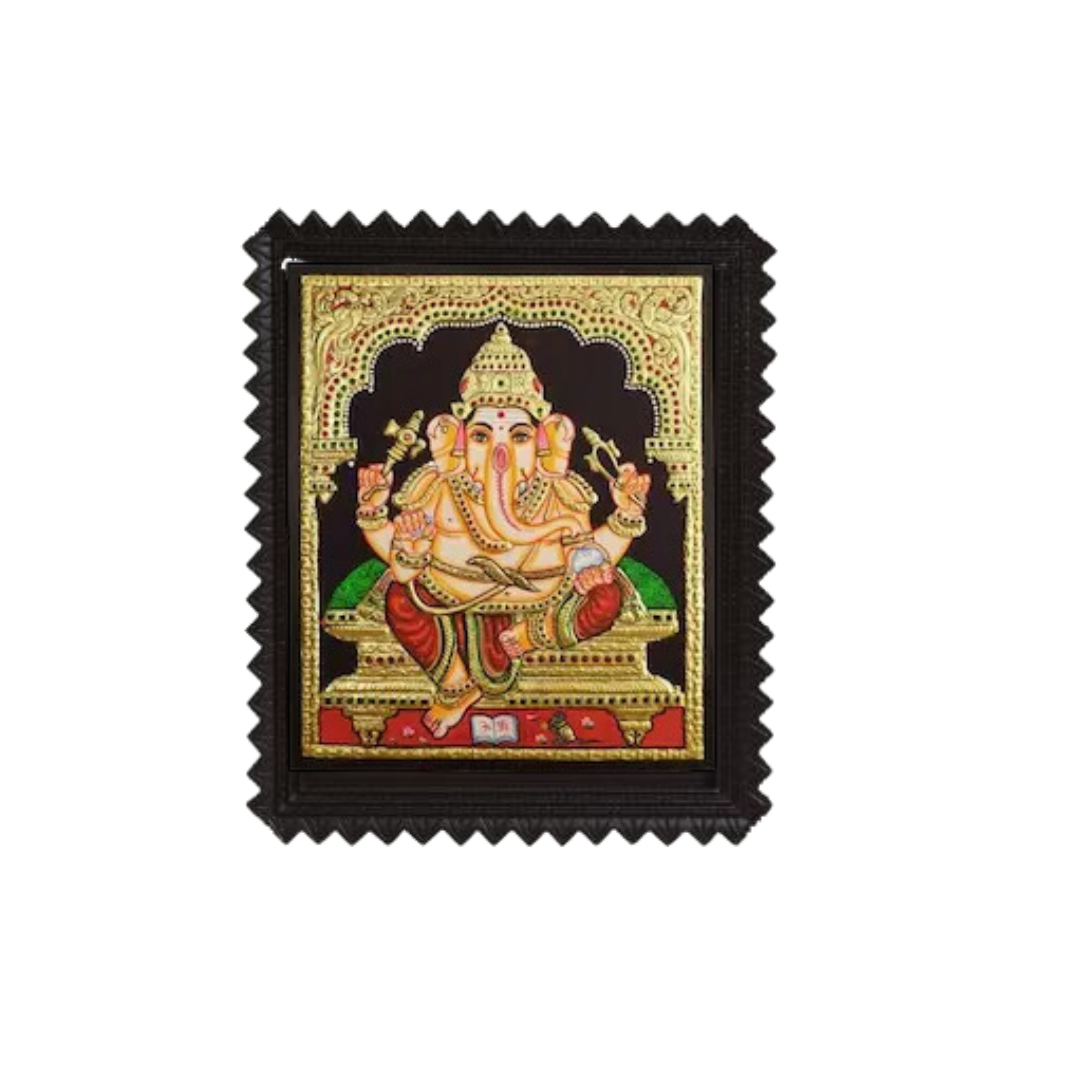 GANESHA TANJORE PAINTING