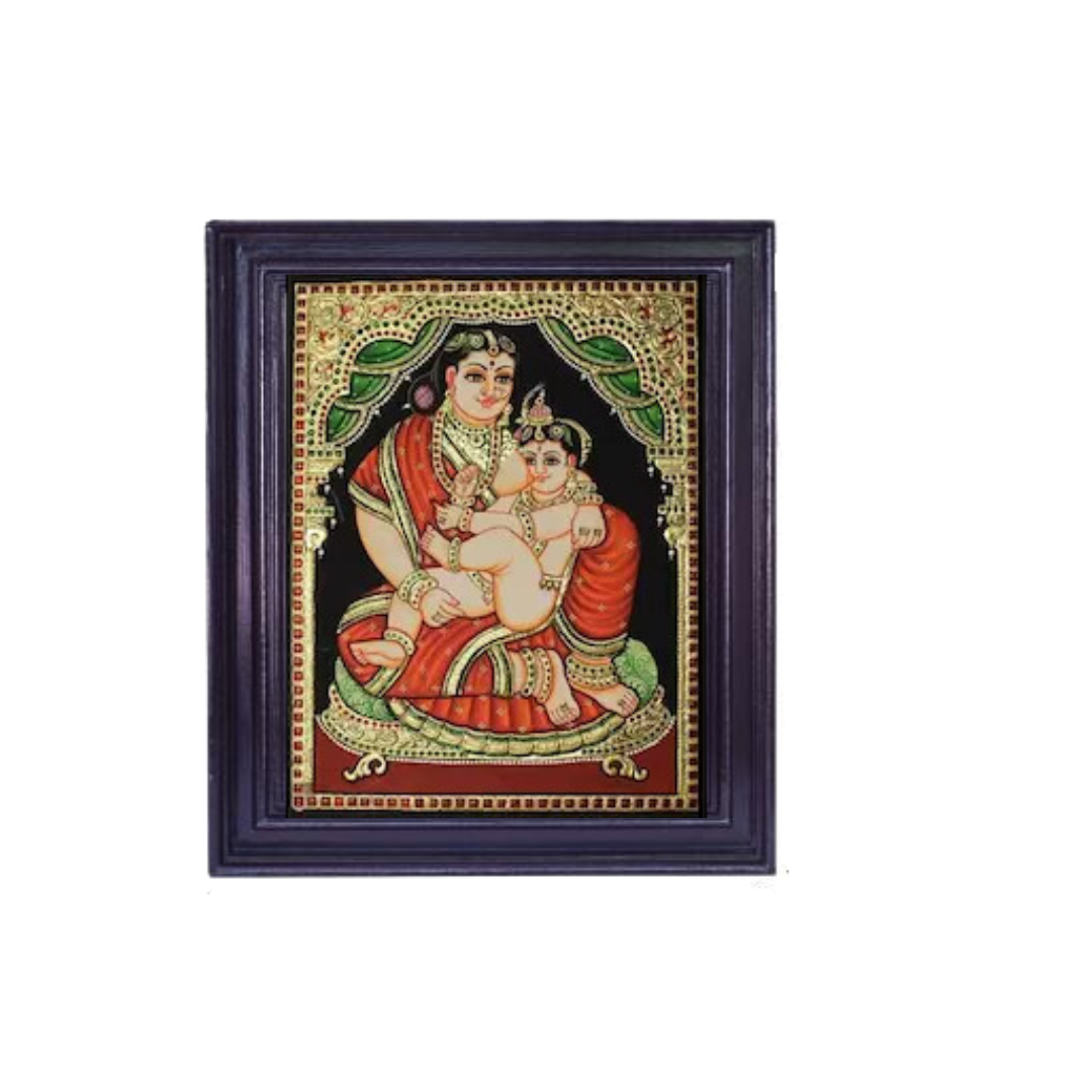 KRISHNA TANJORE PAINTING