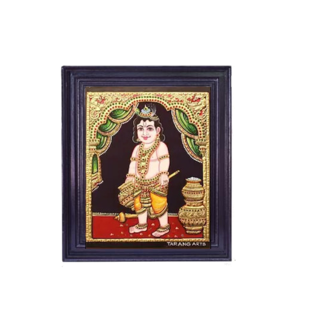 KRISHNA TANJORE PAINTING