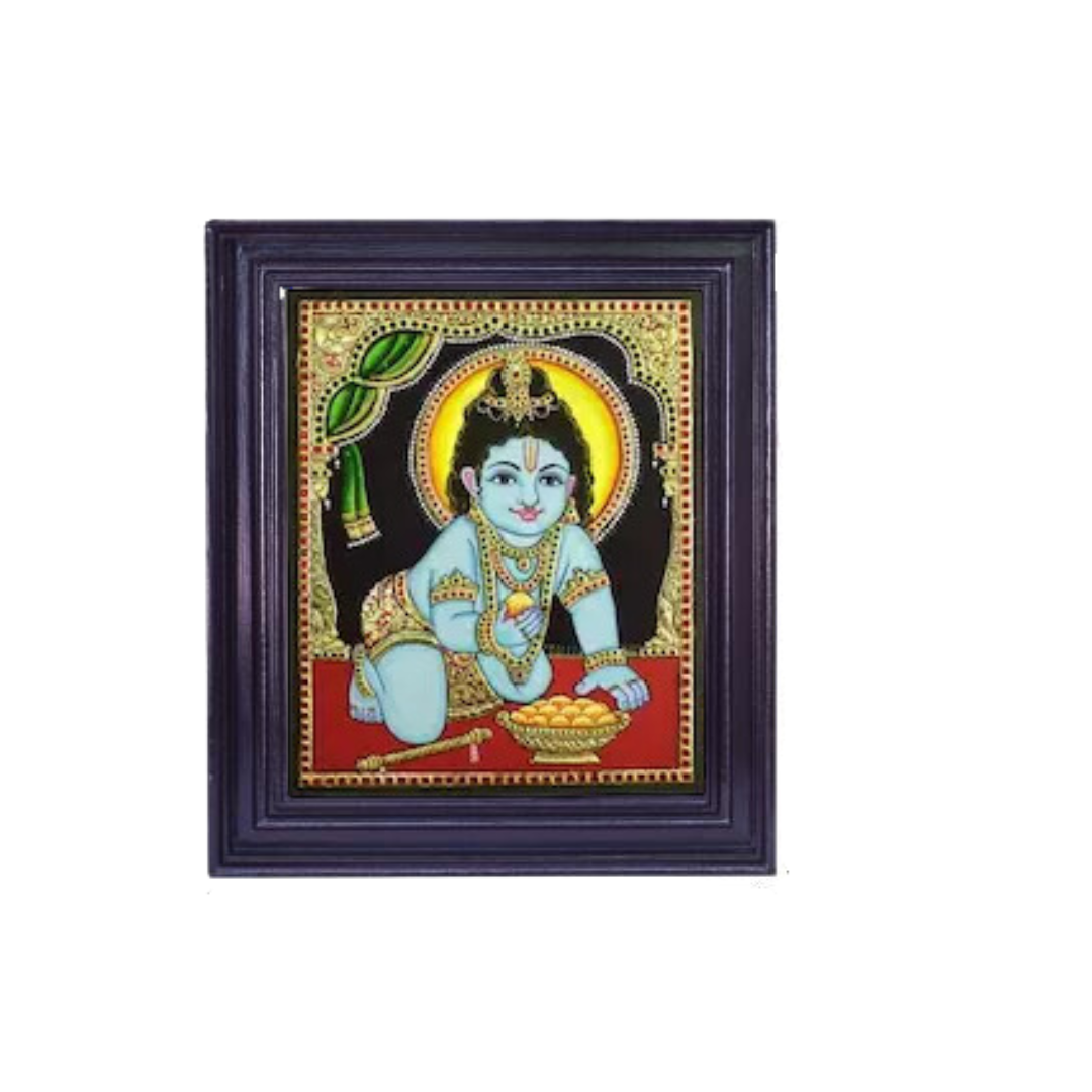 KRISHNA TANJORE PAINTING