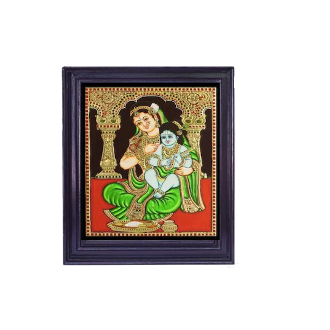 KRISHNA TANJORE PAINTING