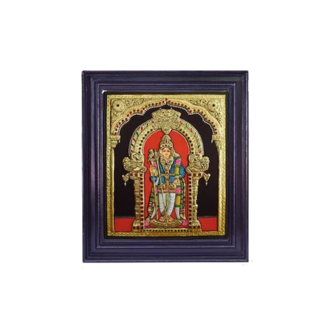 MURGAN TANJORE PAINTING