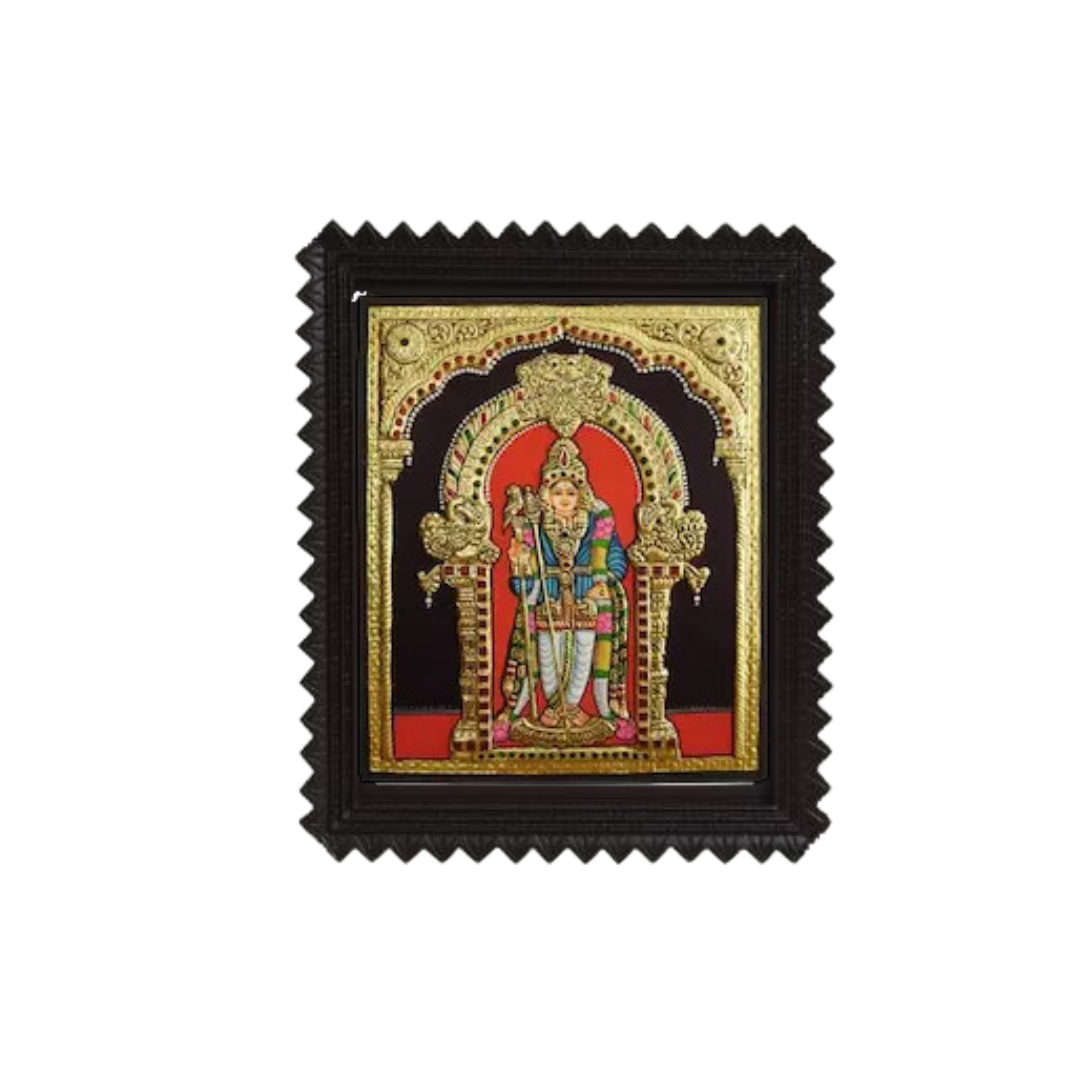 MURGAN TANJORE PAINTING