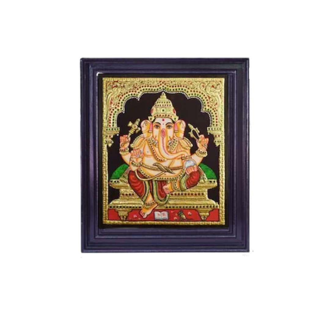 GANESHA TANJORE PAINTING