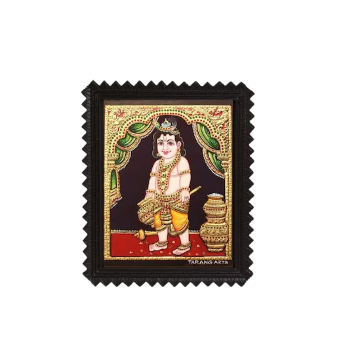 KRISHNA TANJORE PAINTING