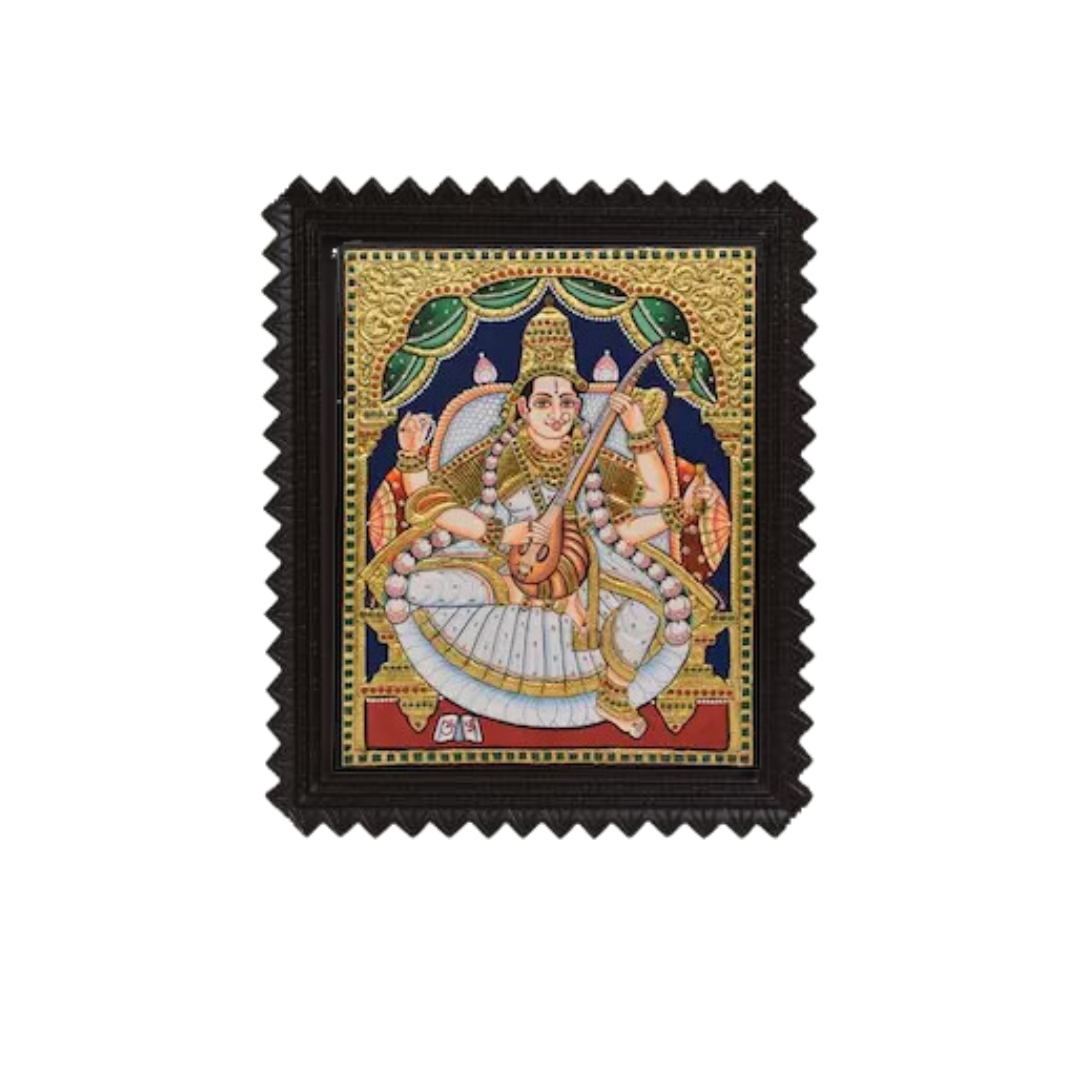 SARASWATHI TANJORE PAINTING