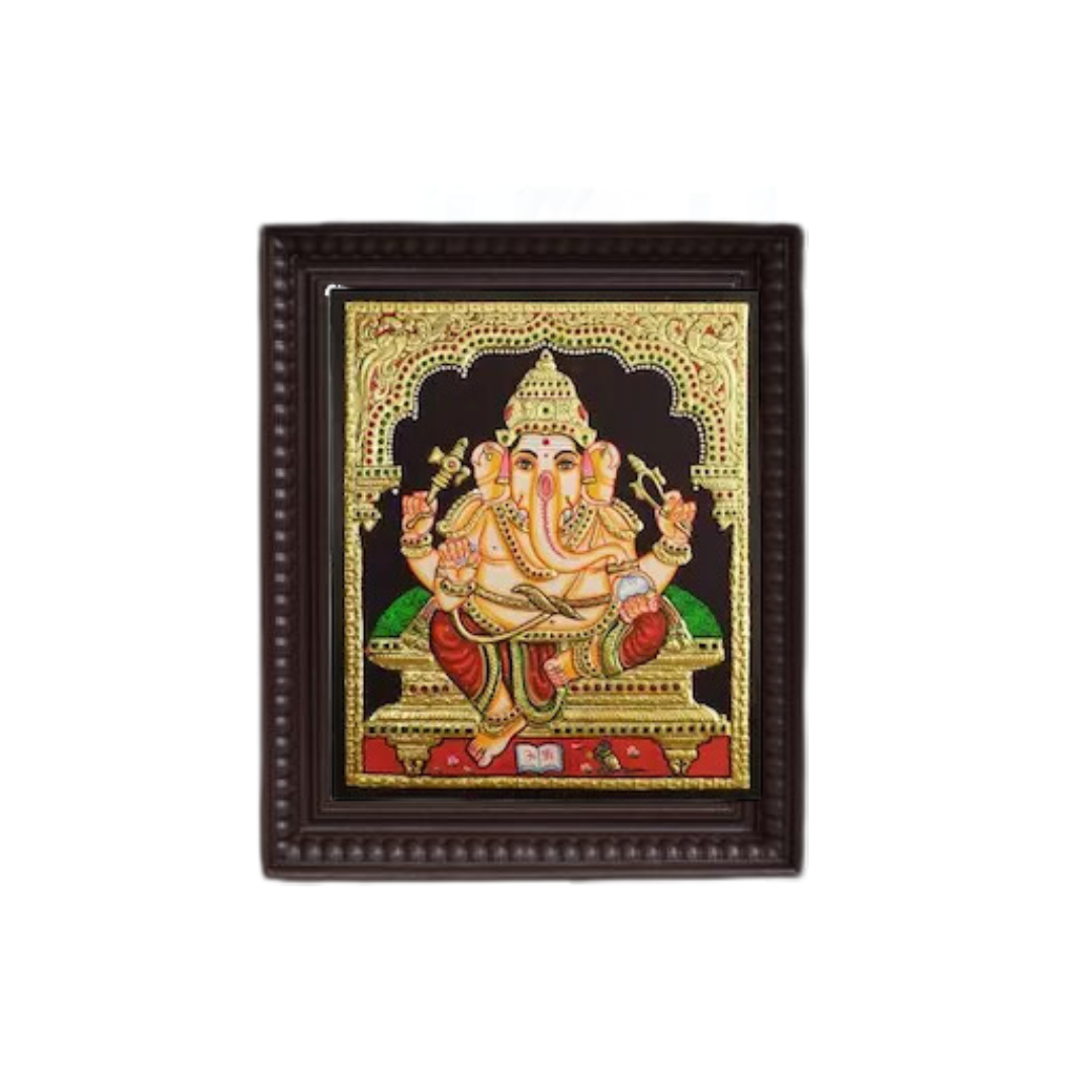 GANESHA TANJORE PAINTING