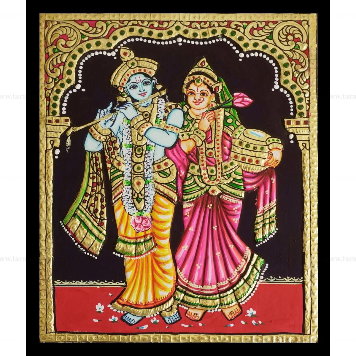 KRISHNA TANJORE PAINTING