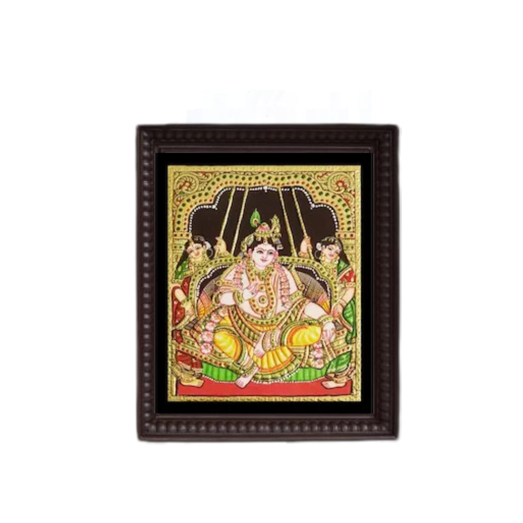 KRISHNA TANJORE PAINTING