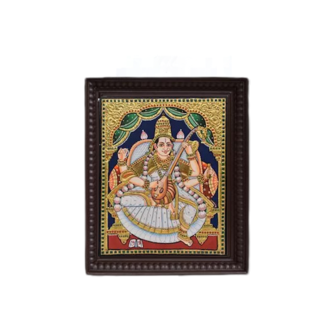 SARASWATHI TANJORE PAINTING