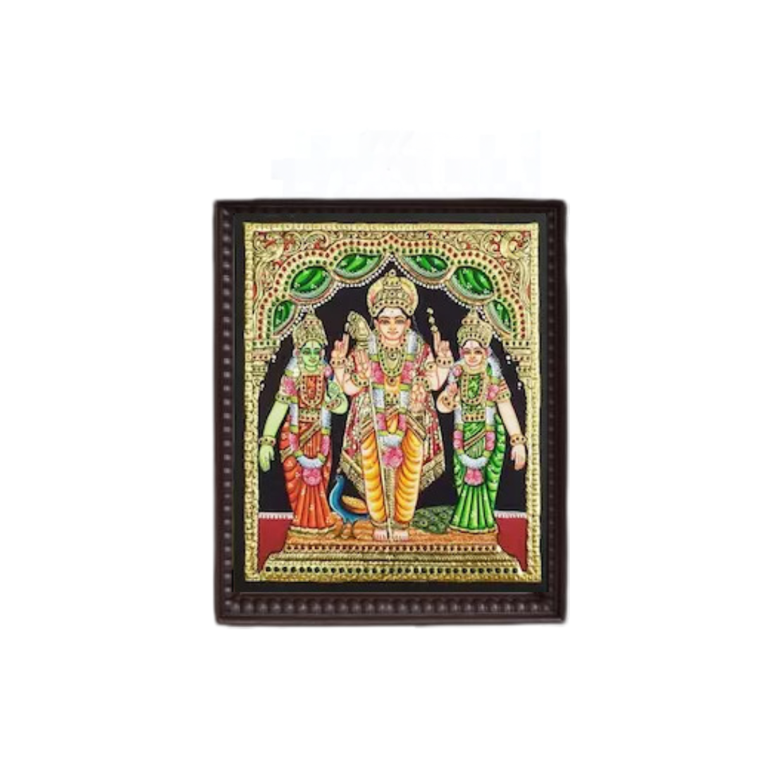 MURGAN TANJORE PAINTING