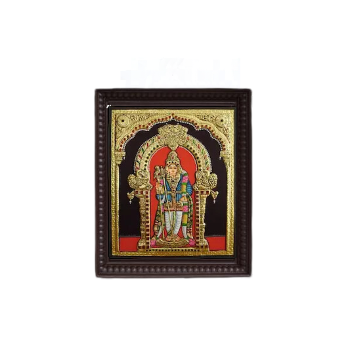 MURGAN TANJORE PAINTING