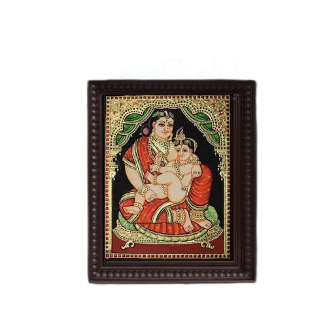 KRISHNA TANJORE PAINTING