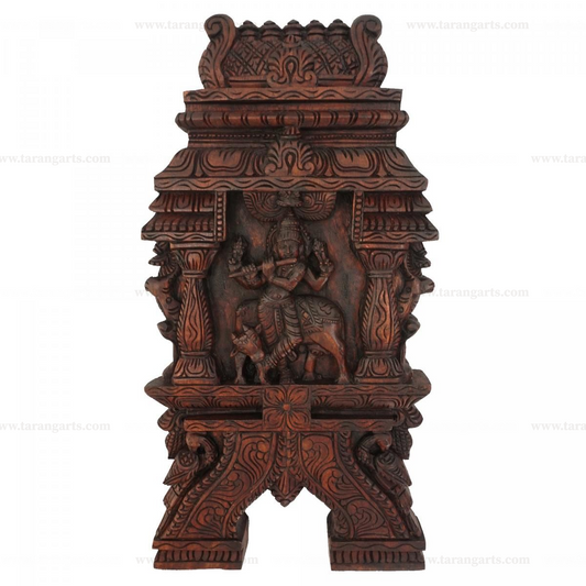 KRISHNA WOODEN KAVADI PANEL