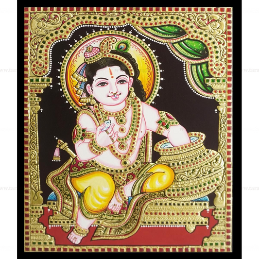 KRISHNA TANJORE PAINTING