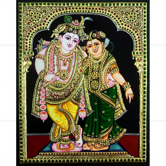 KRISHNA TANJORE PAINTING